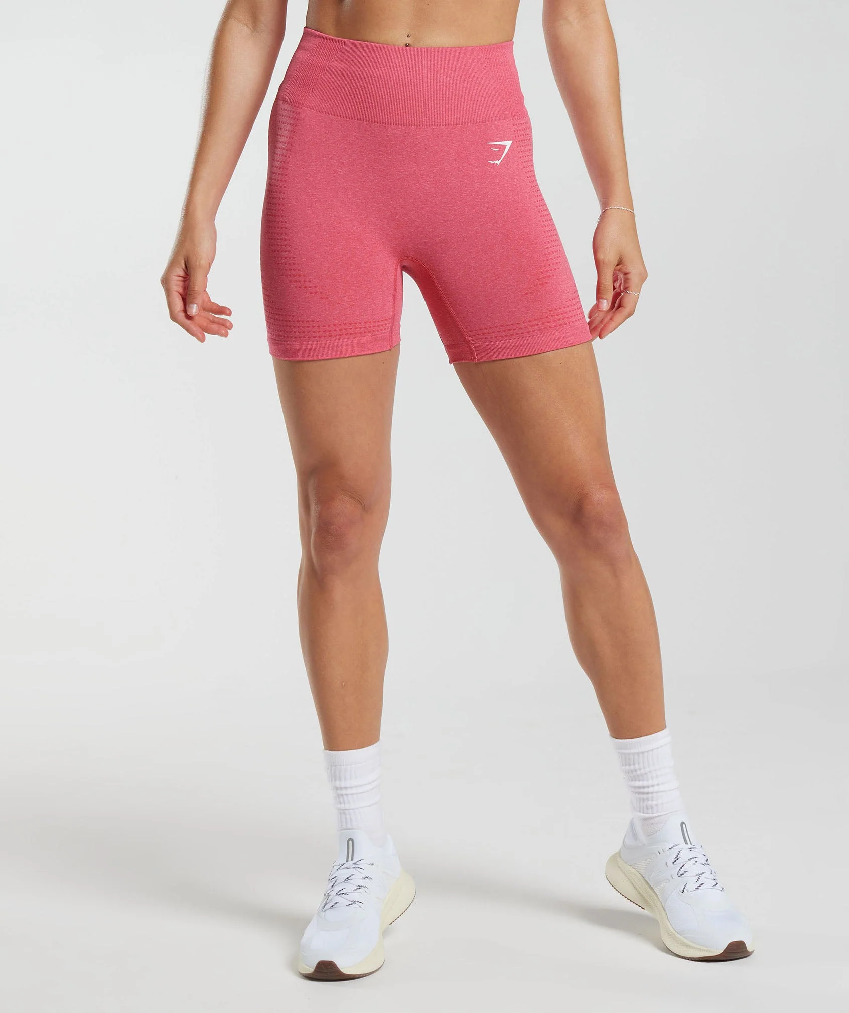 Gymshark Vital Seamless 2.0 Shorts - Bright Fuchsia Marl | Gymshark CA