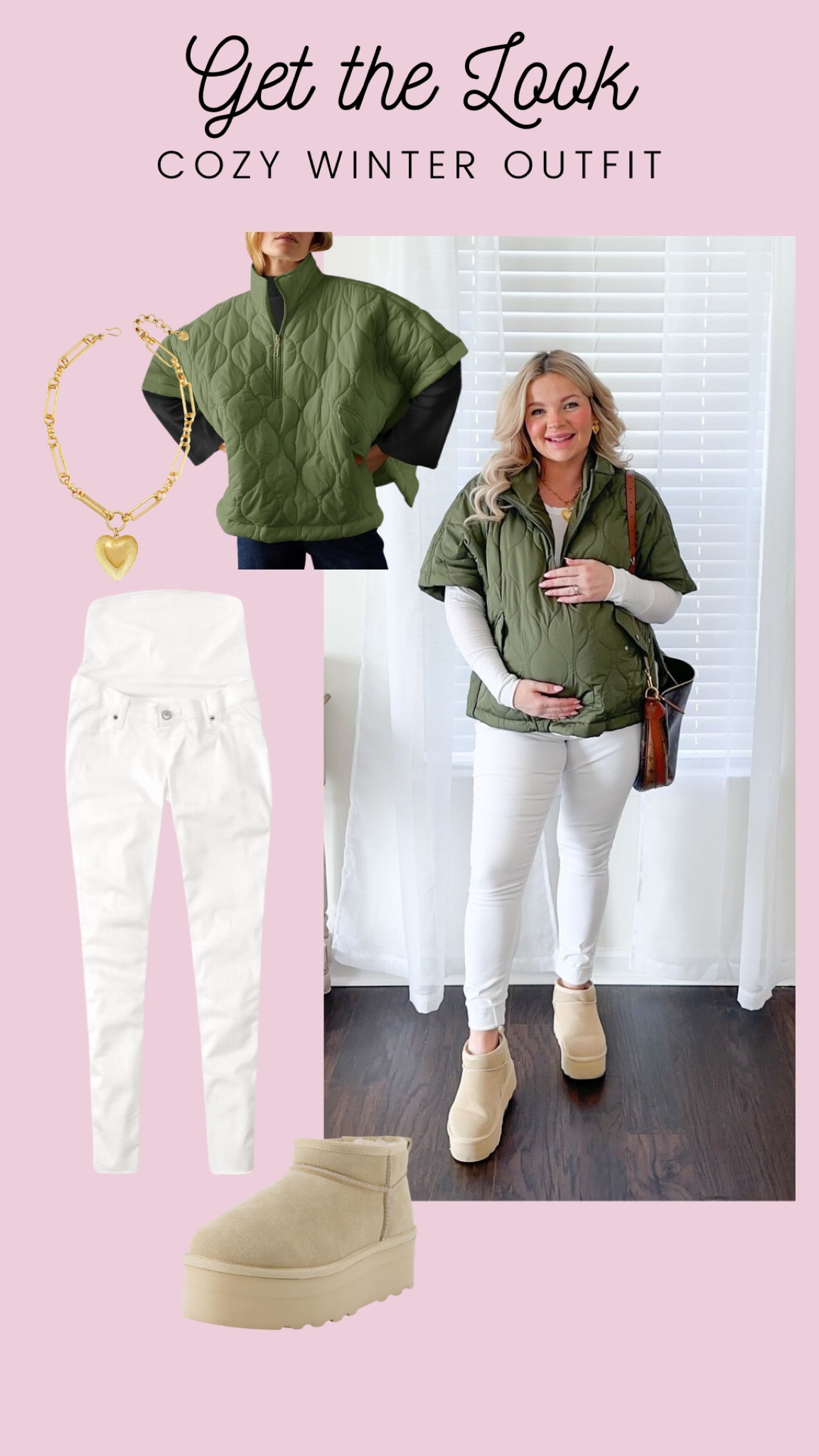 Fazortev Woen's 2 Piece Outfits Quilted Long Sleeve V Neck Hoodies And