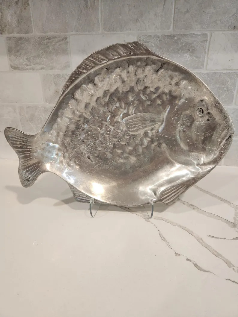Arthur Court Cast Aluminum Fish Platter 'wonders of the Water" - Etsy | Etsy (Global)