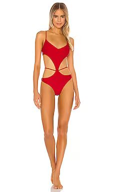 Lovers and Friends Fortune One Piece in Chili Pepper from Revolve.com | Revolve Clothing (Global)