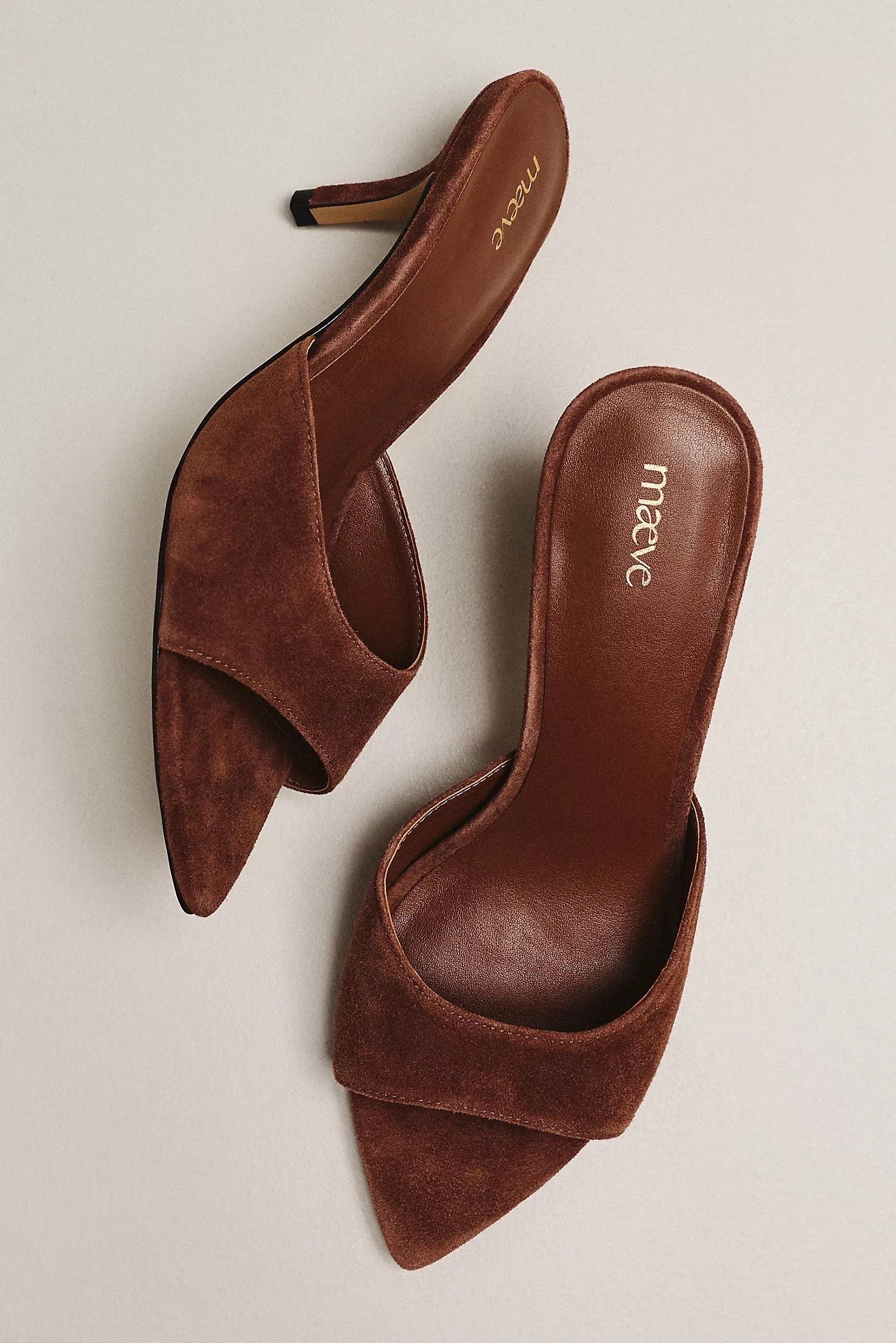 Must have!!
A new suede style to my favorite mule heel style.