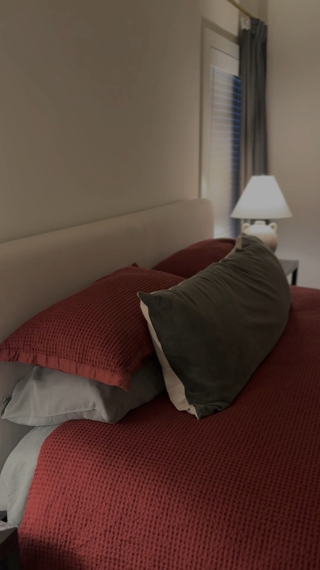 Added our Christmas bedding to the bed this week! I’m loving making our bedroom cozy for Christmas 🎄 

Bedroom Inspo | Bedroom Inspiration | Winter Bedding Inspiration | Celine Two Drawer Nightstand | Living Spaces Dean Bed Look Alike | Living Spaces Dean Bed Frame Look Alike | Transitional Bedroom Design | Transitional Bedroom Inspiration | Transitional Bedroom Ideas | Upholstered Bed Frame | Affordable Bed Frame | Affordable Upholstered Bed Frame | Joss & Main Tilly Bed Look for Less | Amazon Duvet Cover | Christmas Bedding | Christmas Time Bedding | Christmas Bedroom Decor | Christmas Duvet Cover | Christmas Comforter | Christmas Sheets | Christmas Bedding Set | Christmas Sheets | Maroon Bedding 




#LTKSeasonal #LTKHoliday #LTKHome