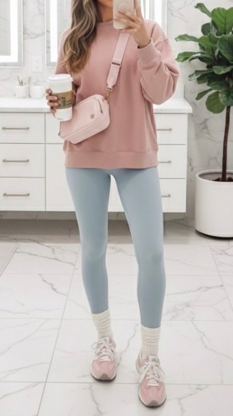Everyday ootd 


athleisure outfit, casual everyday outfit, comfy casual style, elevated basics, weekend outfit, mom style, on-the-go outfit, oversized sweatshirt, pink sweatshirt, pastel outfit, light blue leggings, high waisted leggings, buttery soft leggings, neutral athleisure, belt bag outfit, crossbody belt bag, blush pink accessories, sporty chic, coffee run outfit, errand day outfit, pink sneakers, everyday sneakers, athleisure sneakers, casual sneaker outfit, spring athleisure, cozy spring outfit, clean girl aesthetic, soft girl aesthetic, minimal style, neutral color palette

#LTKActive #LTKmomlife #LTKTravel