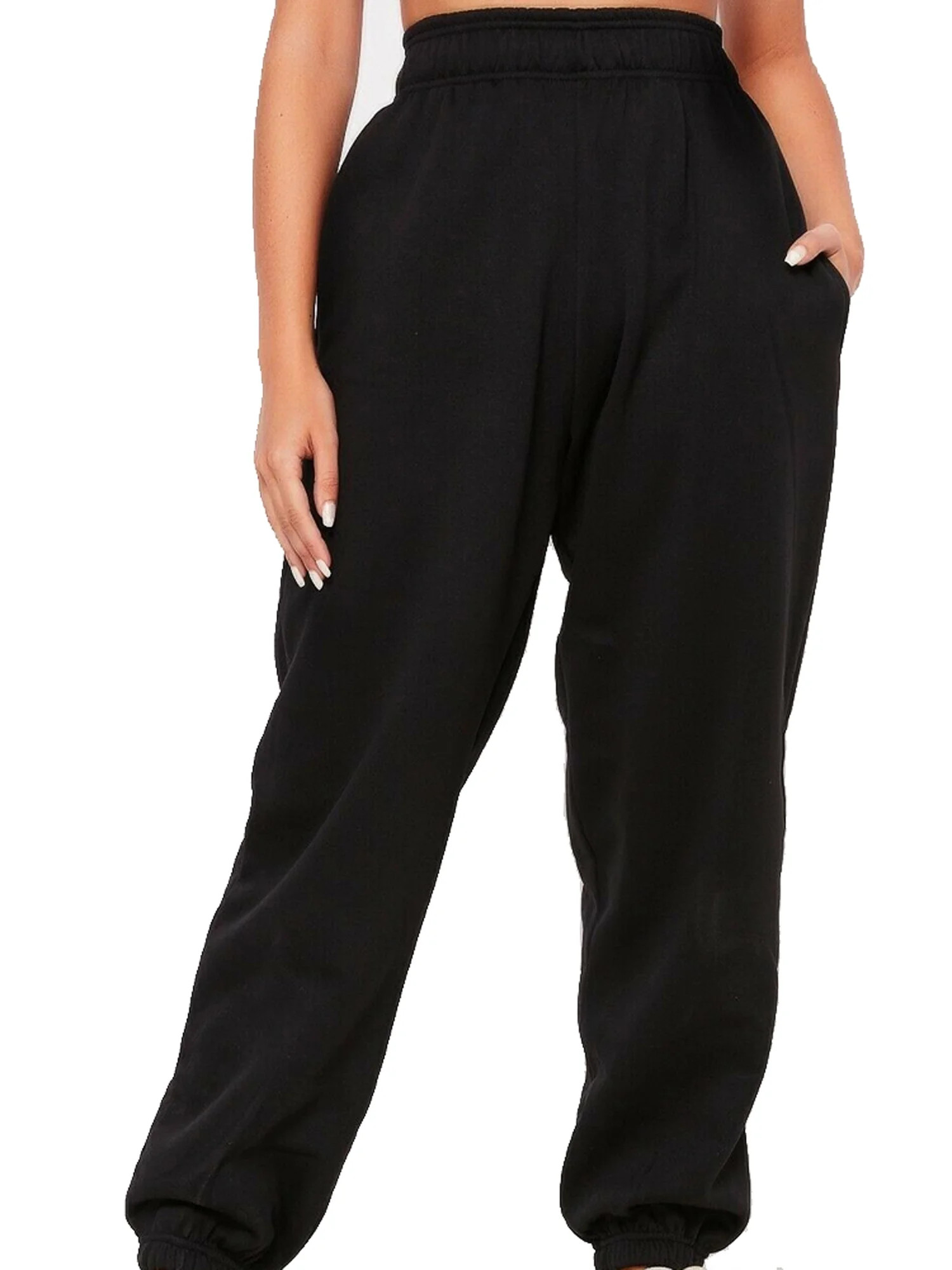 Xingqing Women Ladies Gym Sport Jogger Harem Pants Sweatpants Loose Pants Baggy Trousers Black S ... | Walmart (US)