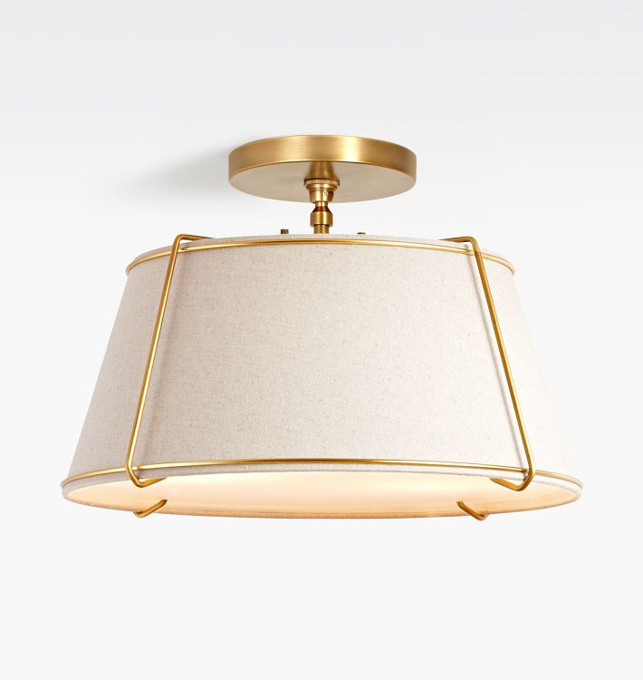 Conical Semi-Flush Mount | Rejuvenation