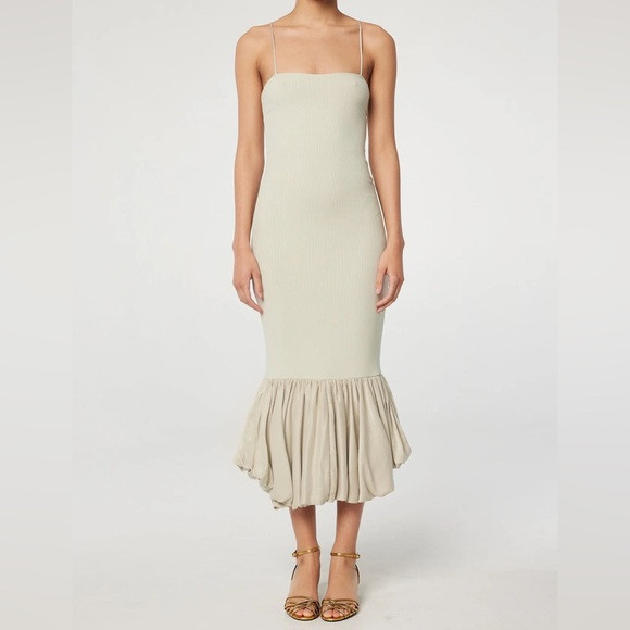 THE LINE BY K YONAS DRESS CEMENT SIZE MEDIUM NWT | Poshmark