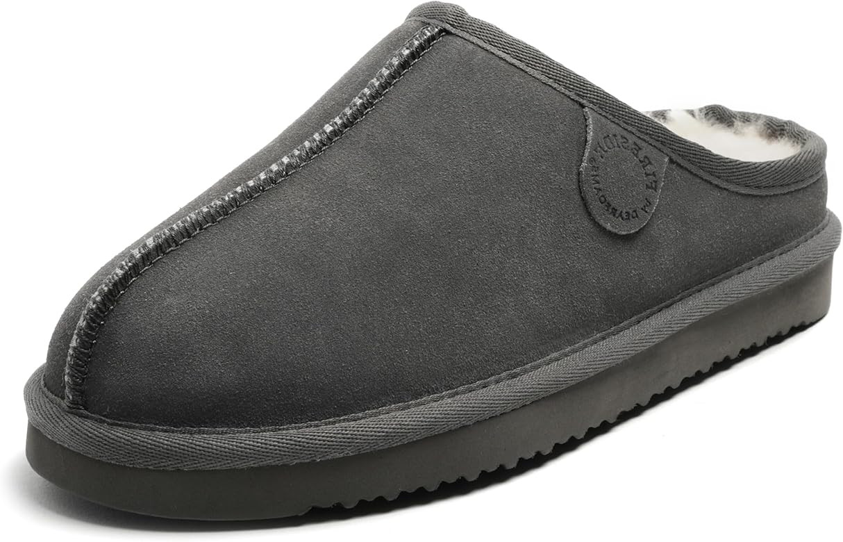 Fireside by Dearfoams Women's Greta Shearling Indoor/Outdoor Clog Slipper | Amazon (US)