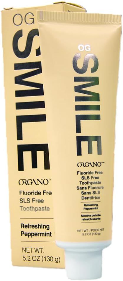 ORGANO’s OG Smile Natural Toothpaste (Large Tube 100ml) | Amazon (US)