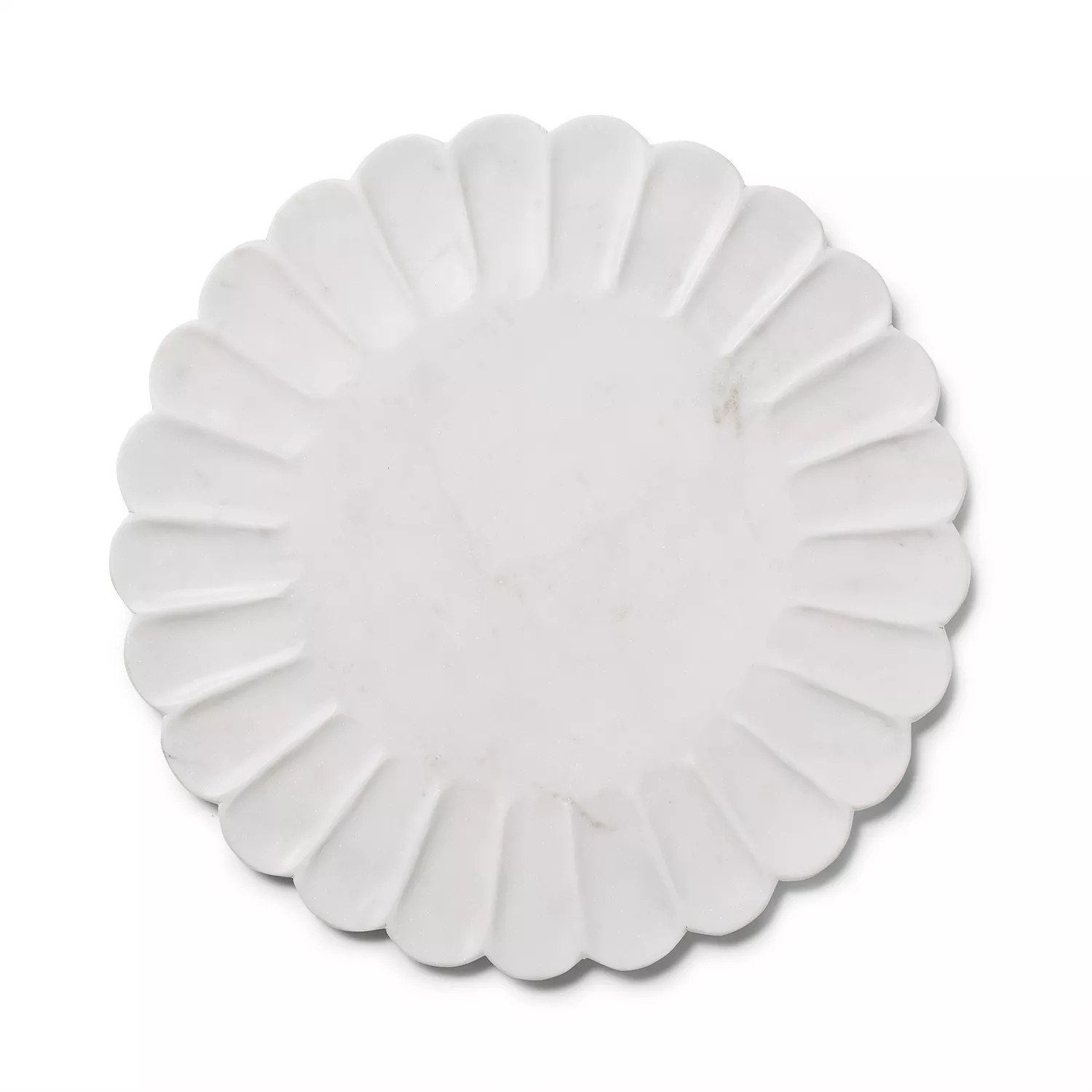 Sur La Table Round White Marble Platter | Sur La Table