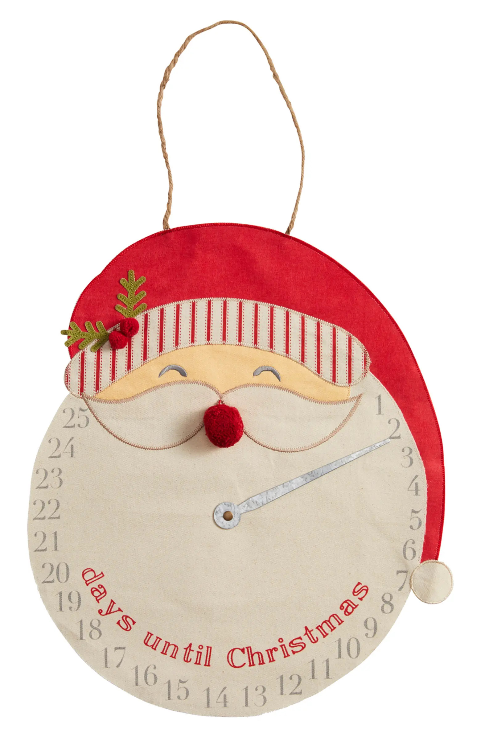 Mud Pie Santa Clause Clock Countdown Decoration | Nordstrom | Nordstrom