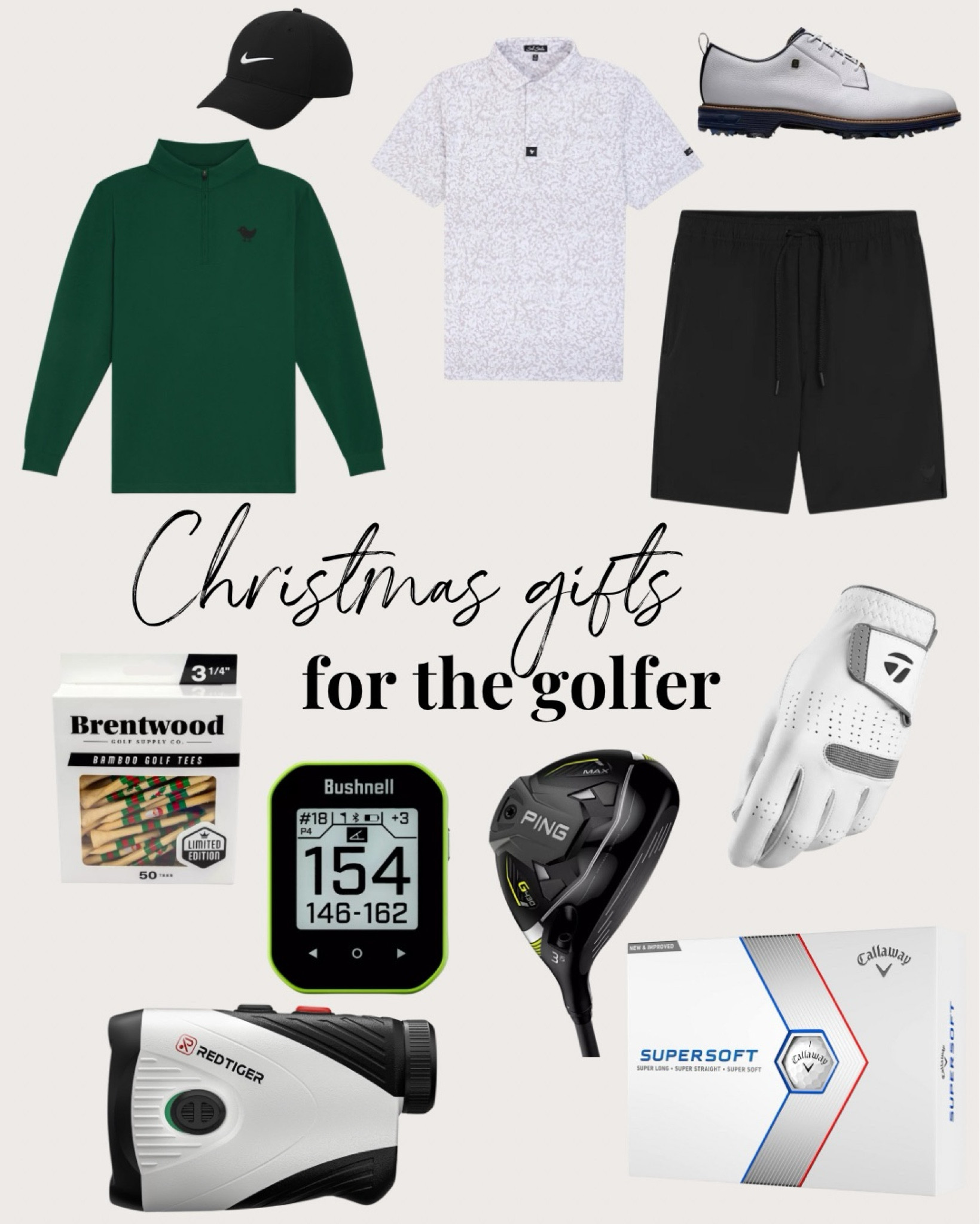 Gift ideas for the golfer!! 
.
#giftguide #golfinggifts #giftideas #forhim #formen #golfingaccessories

#LTKGiftGuide #LTKHoliday #LTKMens