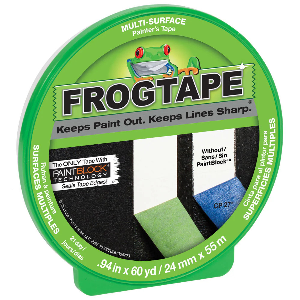 FrogTape Multi-Surface 0.94-in x 60 Yard(s) Painters Tape in Green | 243015 | Lowe's