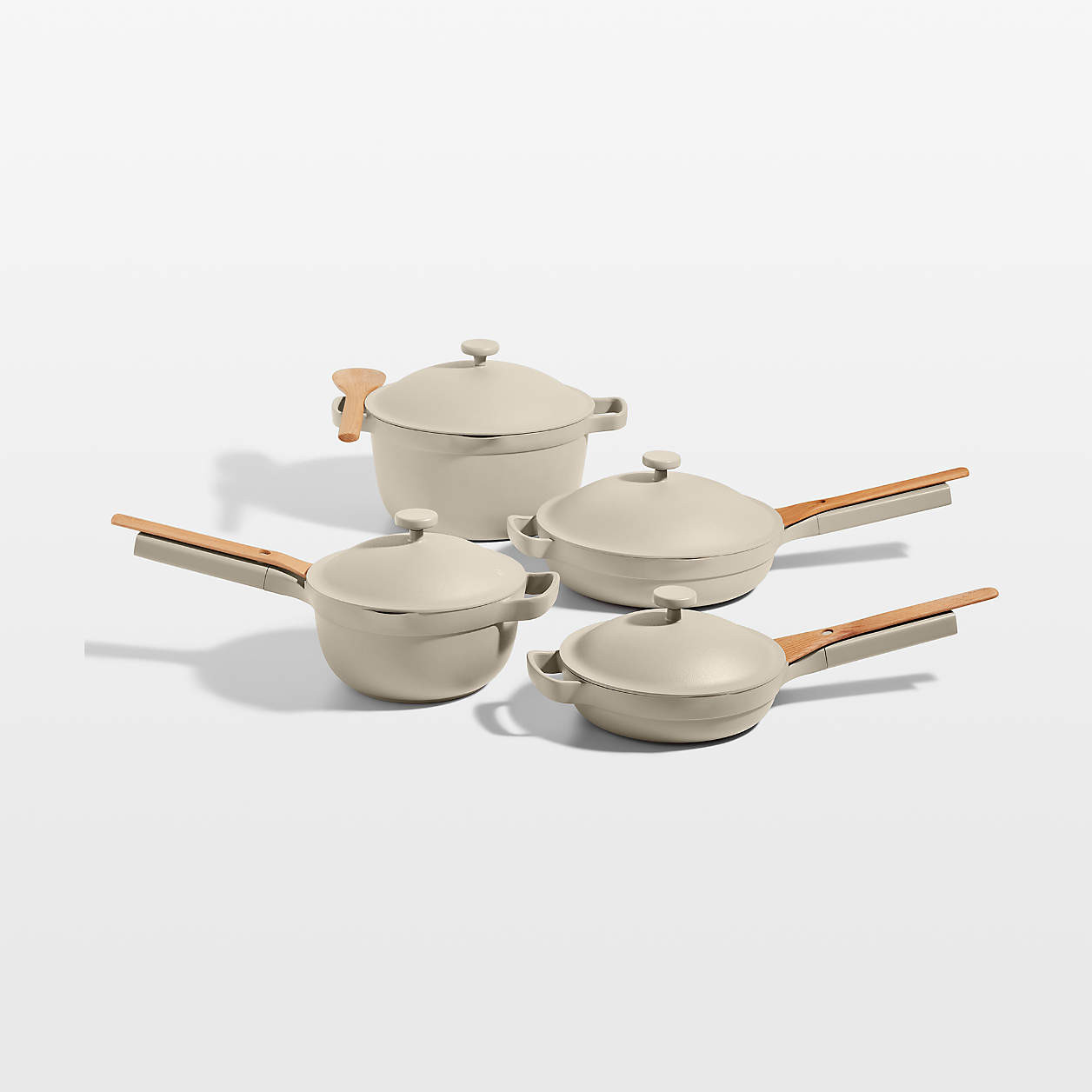 Our Place Steam Ceramic Non-Stick 13-Piece Cookware Set + Reviews | Crate & Barrel | Crate & Barrel