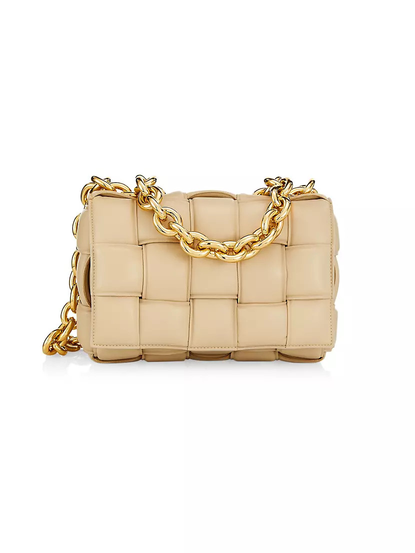 The Chain Cassette Padded Leather Shoulder Bag | Saks Fifth Avenue