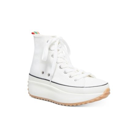 Madden Girl Winnona Flatform High-Top Sneakers white Size 5.5 | Walmart (US)