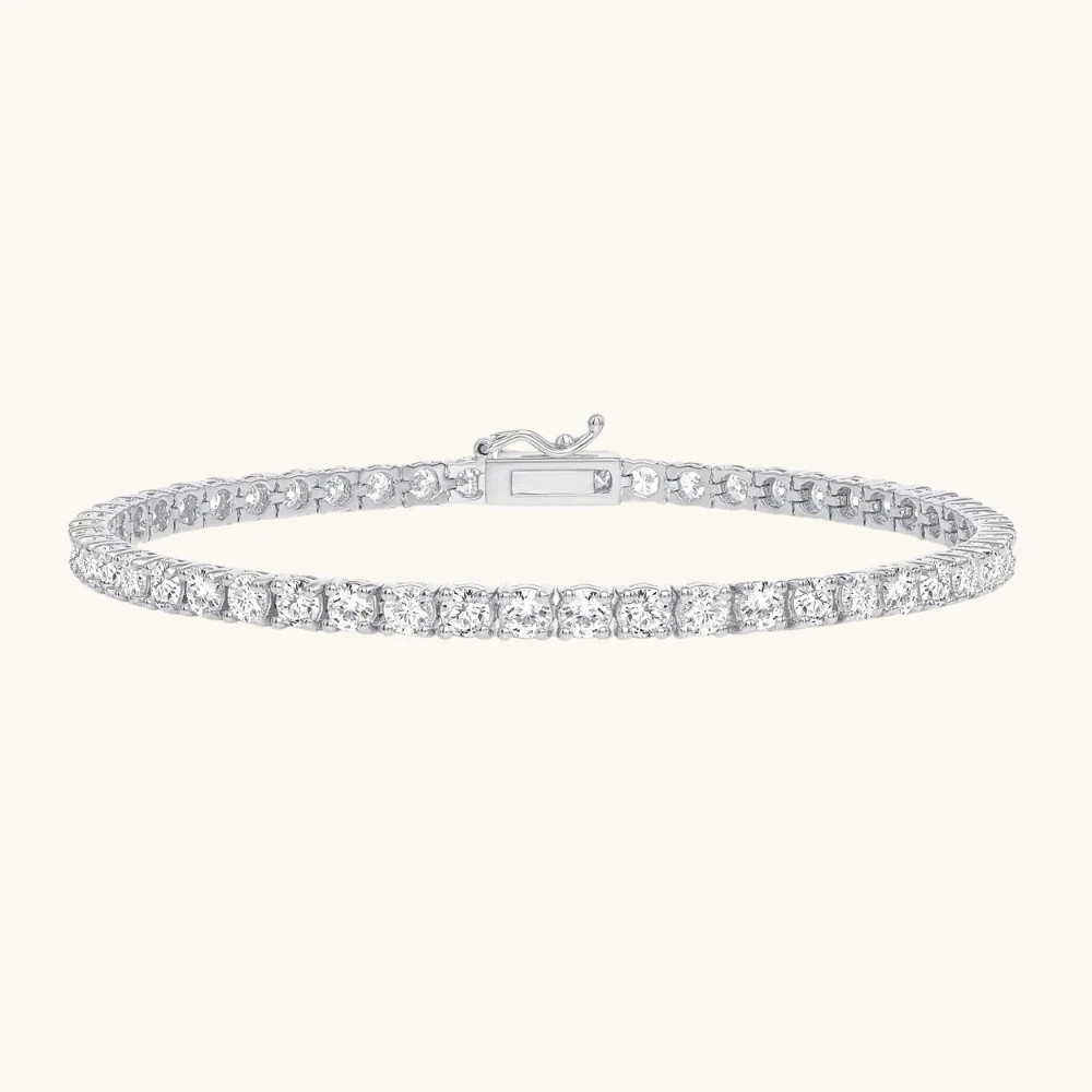 Natural Diamond Tennis Bracelet | Happy Jewelers