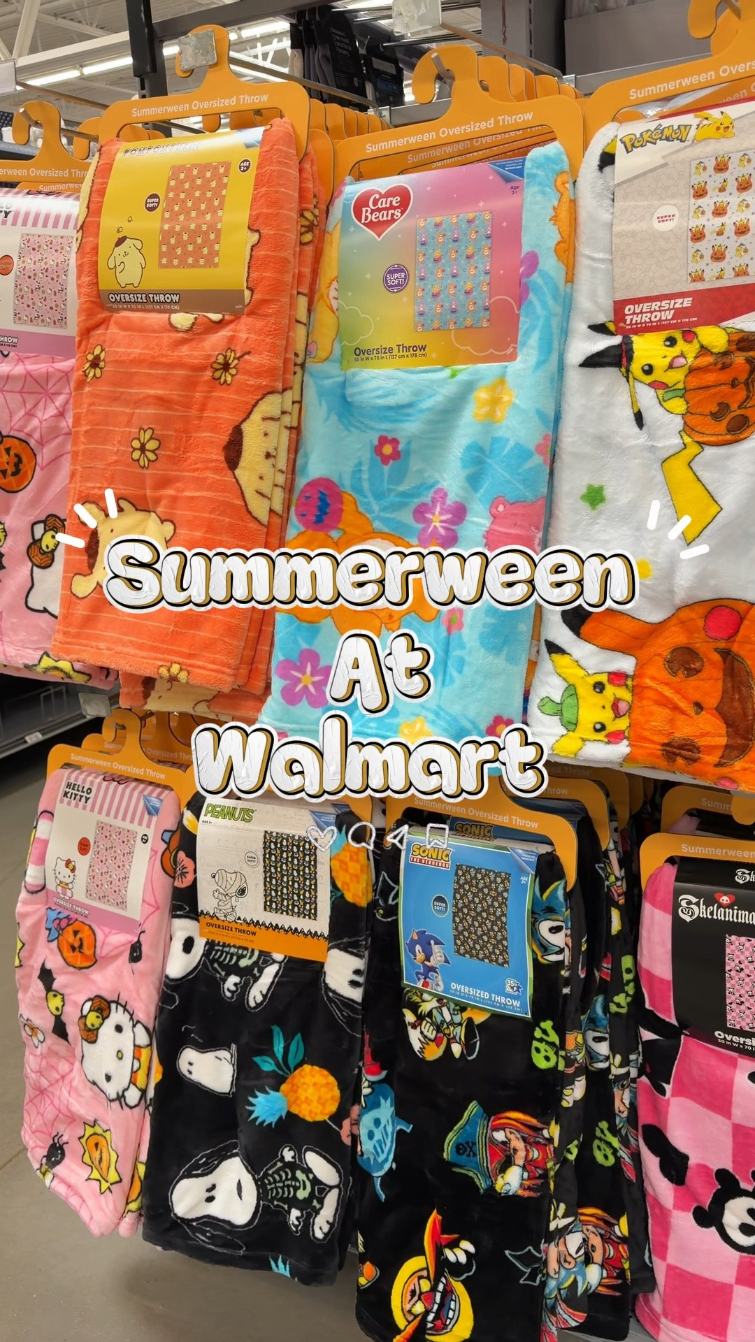 Summerween at Walmart!!! These blankets are too cute!💖✨

#LTKmomlife #LTKSeasonal #LTKKids