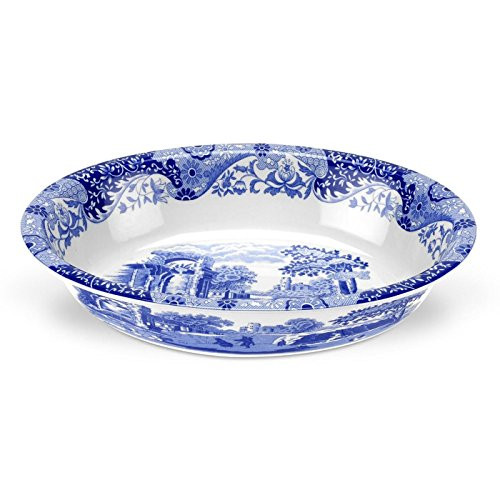 Spode Blue Italian Oval Rimmed Dish | Amazon (US)