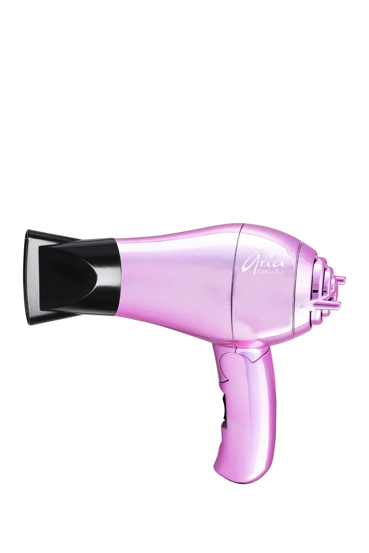 ARIA Pink Chrome Metallic Elements Mini Blow Dryer at Nordstrom Rack | Hautelook