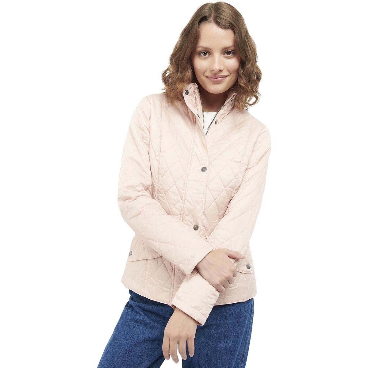 Barbour Flyweight Cavalry Quilt Jacket - Women's Primrose Pink, US 8/UK 12 | Backcountry