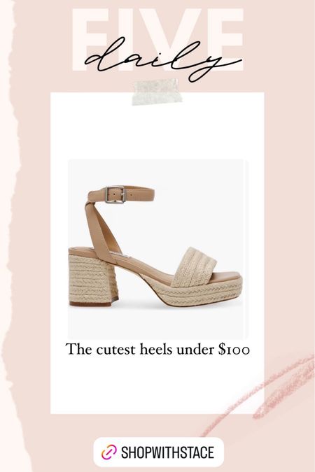 Cute heels for any event. Tts 
Platform heels 

#LTKStyleTip #LTKShoeCrush #LTKWedding