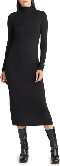rag & bone Mock Neck Long Sleeve Sweater Dress | Nordstrom | Nordstrom