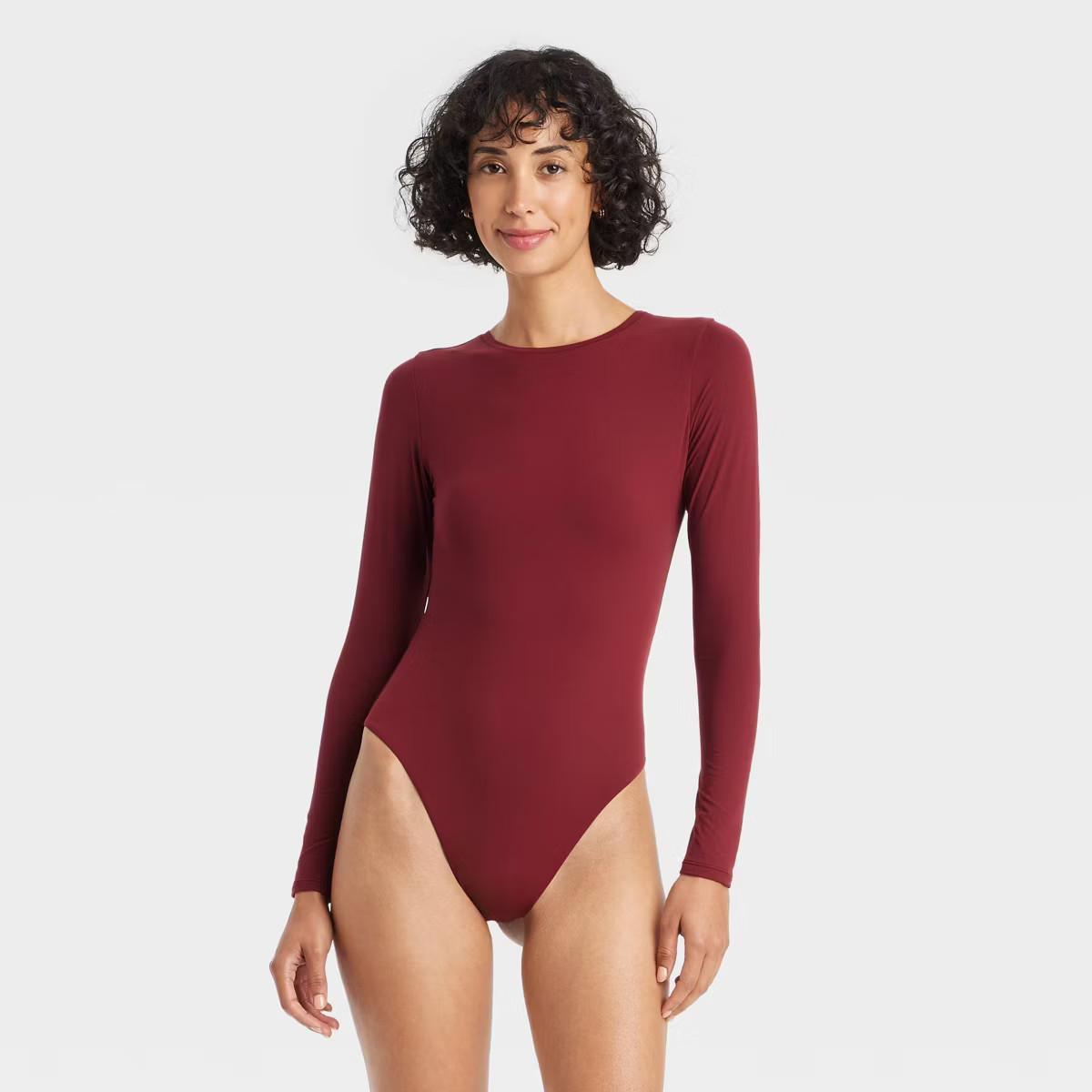 Women's Luxury Collection 4-Way Stretch Long Sleeve Bodysuit - Auden™ | Target