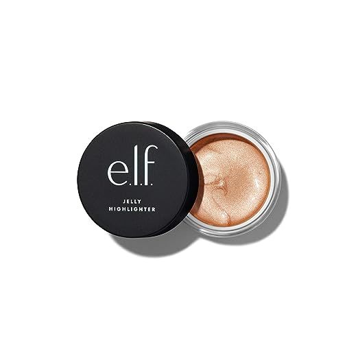 e.l.f., Jelly Highlighter, Smooth, Dewy, Versatile, Long Lasting, Illuminizing, Adds Glow, Blends... | Amazon (US)