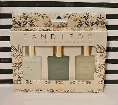 Sand And Fog Discovery Set Eau de Parfum Oil Rollers Parfum 3pc Discovery Set | eBay US