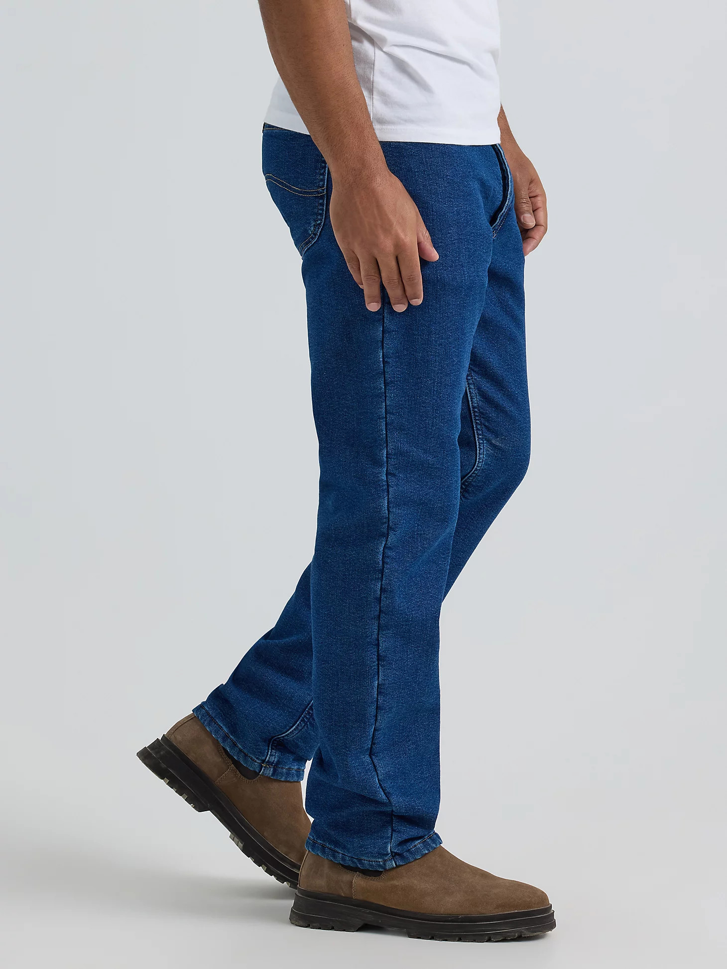 Men's Legendary Relaxed Fit Flannel and Fleece Lined Jean | Lee Jeans