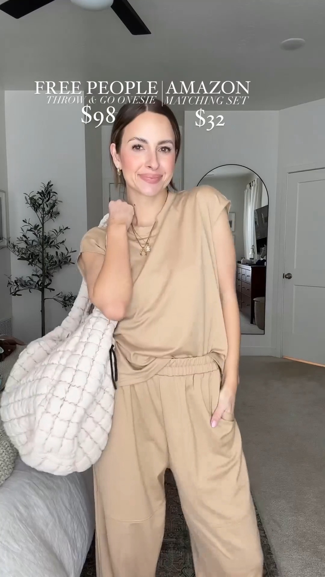 Free people or Amazon!!!
I am 5’4 and 115 wearing smalls! I love a good affordable finds that is similar to high priced items!🩷🩷

Free people fashion finds free people throw and go onesie, Amazon fashion favorites, Amazon fashion favs, spring fashion finds, Summer set✨

#LTKVideo #LTKfindsunder50 #LTKstyletip