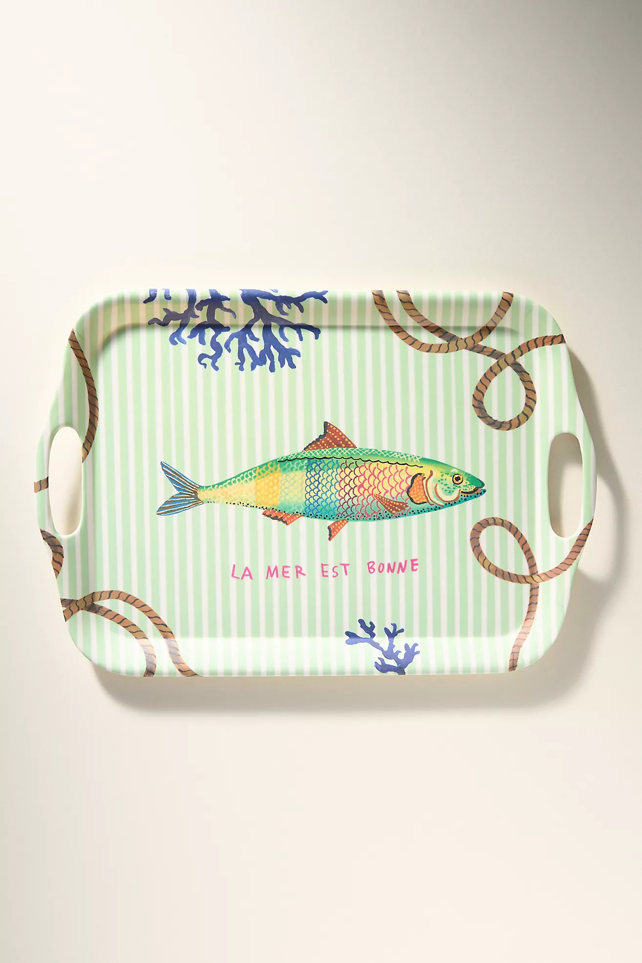 Nathalie Lete By The Sea Melamine Tray | Anthropologie (US)