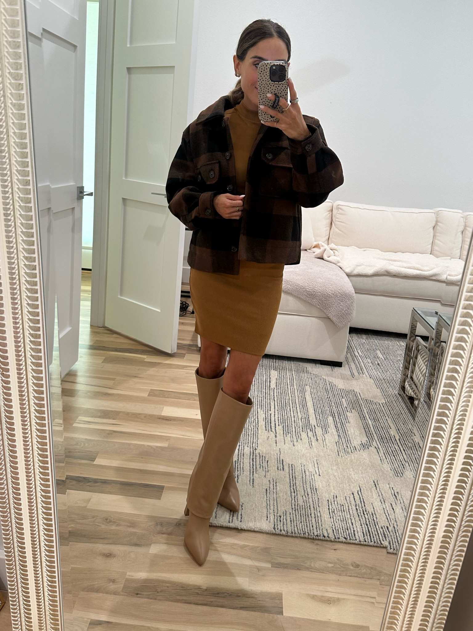 Fall outfit idea Walmart fashion shacket size xs tan dress size xs  

#LTKFindsUnder100 #LTKSeasonal #LTKFindsUnder50