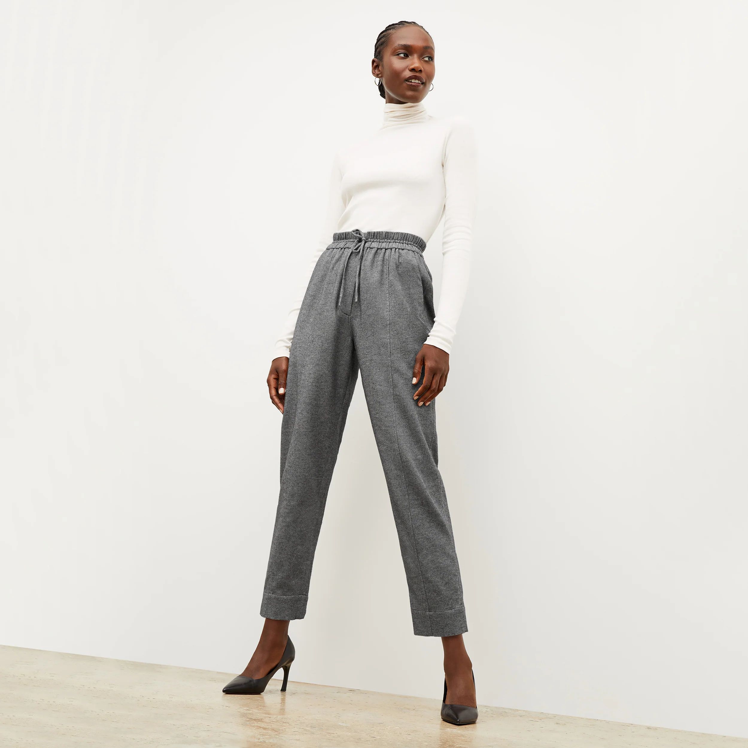 The Axam Turtleneck - Ribbed Pima Cotton | MM LaFleur