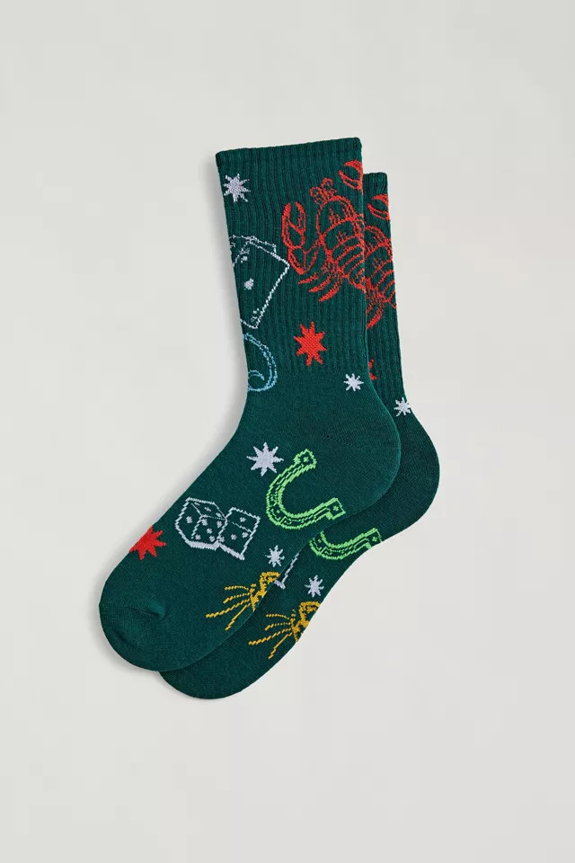 Wild West Crew Sock | Urban Outfitters (US and RoW)