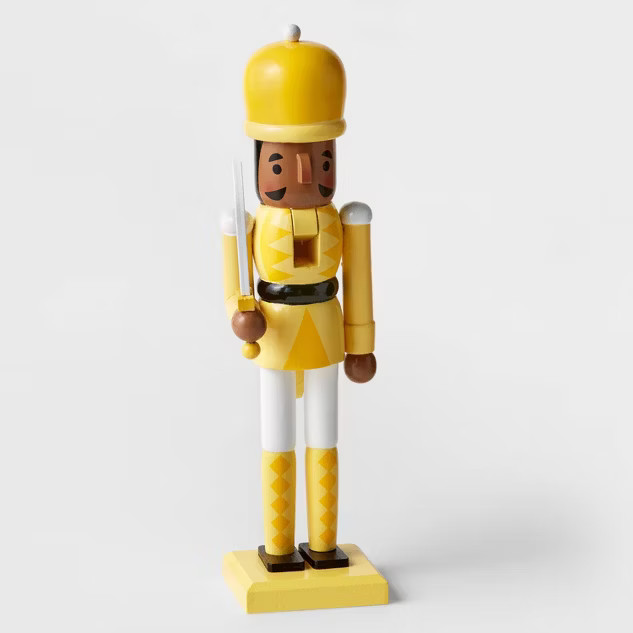11.5" Wood Nutcracker Yellow - Wondershop™ | Target