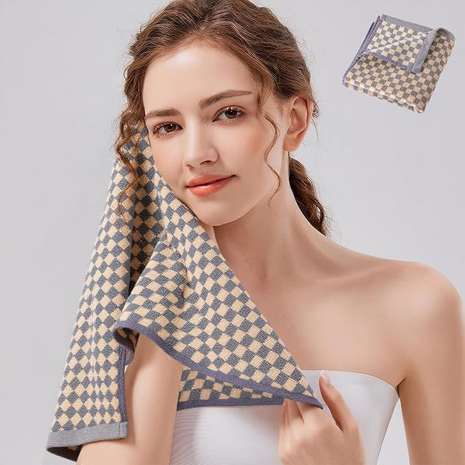 Soft Face and Hand Towel for Bathroom Use Absorbent Everyday Towel for Women and Men Suitable Hom... | Amazon (US)