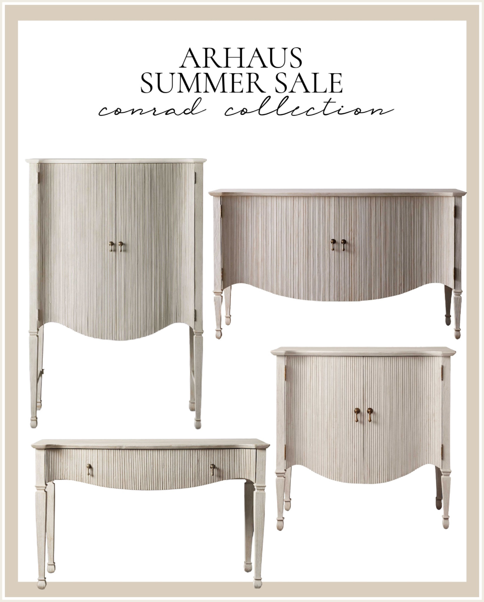 These pieces from ARHAUS are absolutely stunning!! I have smaller hallway table in this beautiful flax color and it’s stunning. 
Find the taller cabinet on SALE today as apart of the ARHAUS SUMMER SALE!

#arhaus #sale #furnituresale #bestsellers 

#LTKFind #LTKhome #LTKsalealert