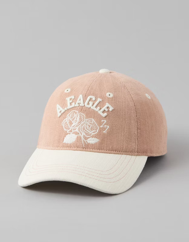 AE Varsity Rose Baseball Hat | American Eagle Outfitters (US & CA)