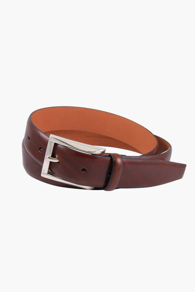 Honey Maple Broderick Leather Belt | Tuckernuck (US)