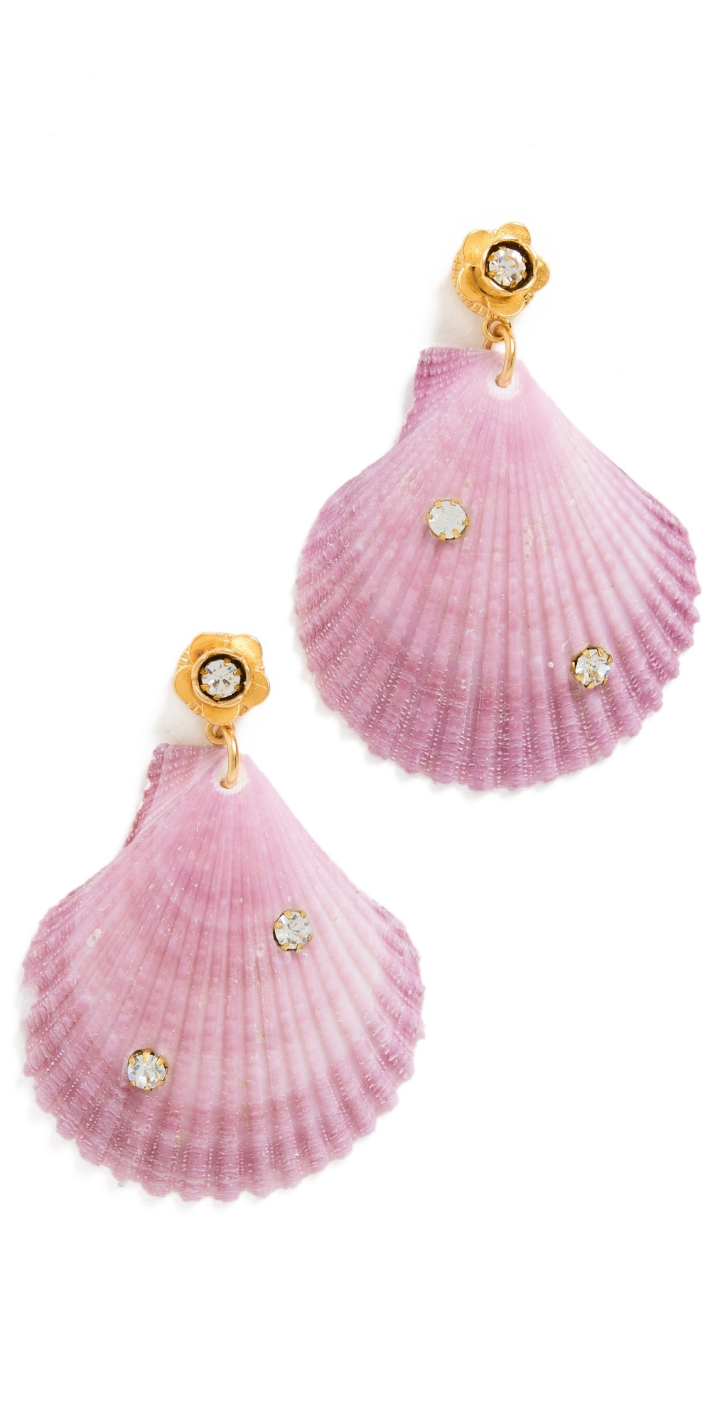 Brinker + Eliza On Holiday Earrings Lilac One Size | Shopbop