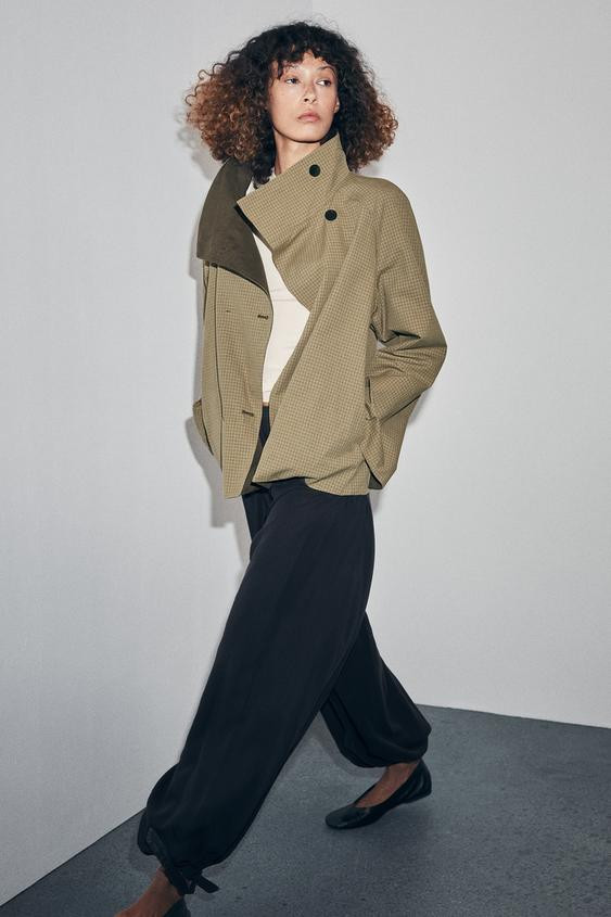 REVERSIBLE CHECKS JACKET ZW COLLECTION | Zara AU