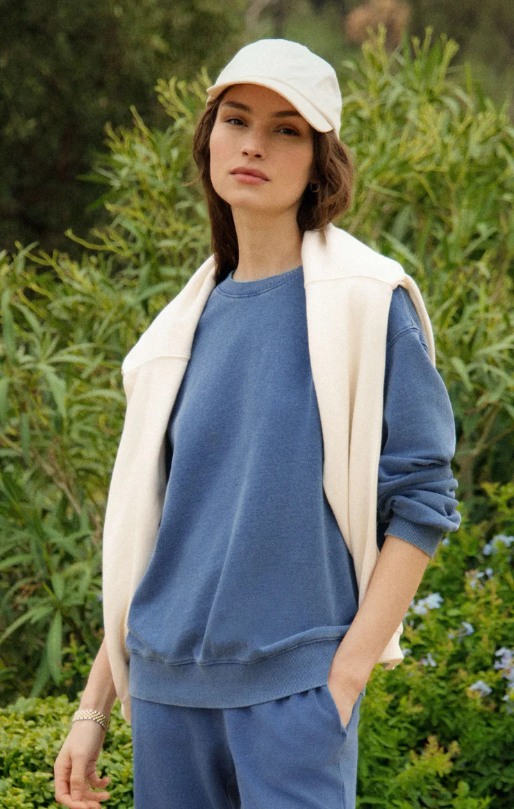 Boyfriend Knit Denim Sweatshirt | Z Supply