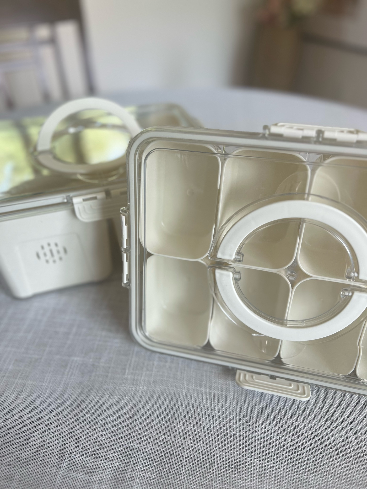 The best snack and fruit containers! Great for ball games, roadtrips or the beach🤍

Check out my IG reel! 

Food storage, containers, Amazon, Amazon finds, Tupperware, softball, baseball, sports, mom, mama, kids

#LTKHome #LTKFindsUnder50 #LTKVideo