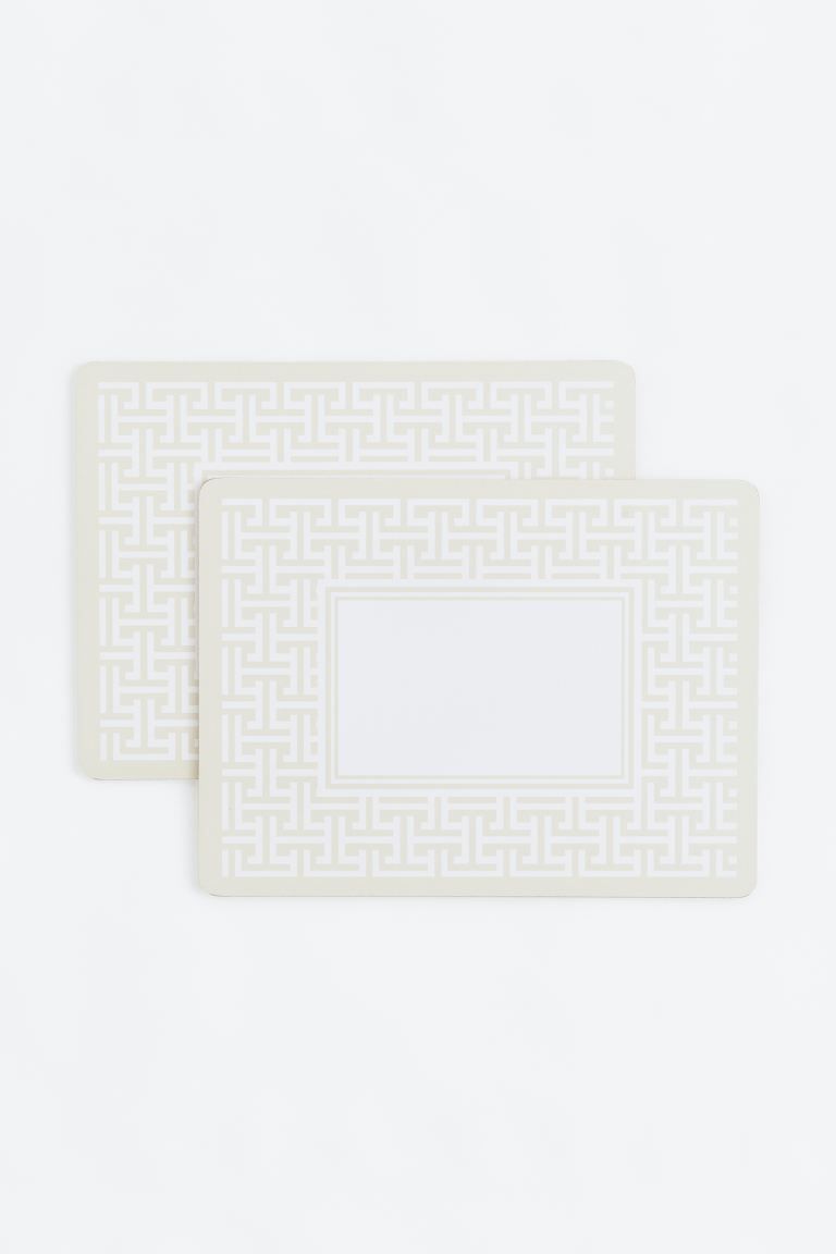 2-pack Placemats | H&M (US + CA)