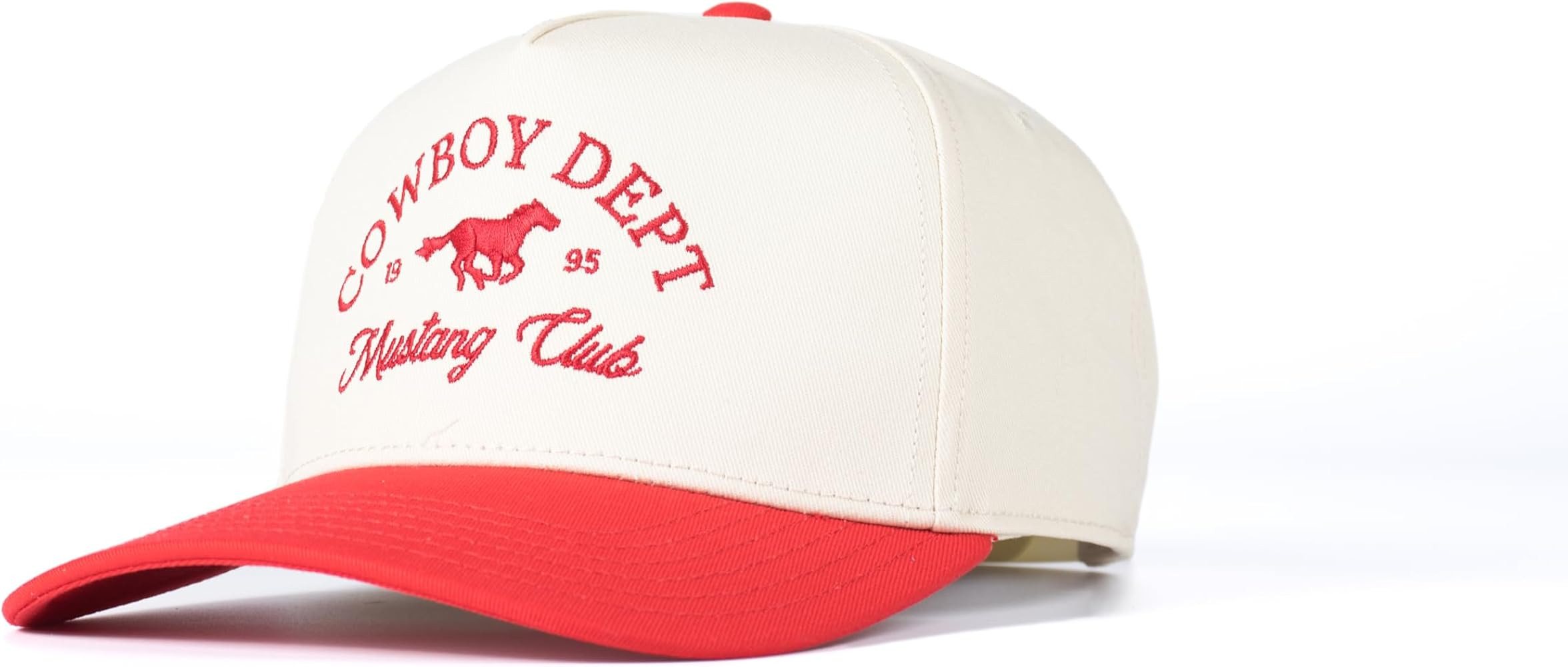 Vintage Trucker Hat for Men & Women - Adjustable Snapback, 100% Cotton, Embroidered Country & Wes... | Amazon (US)