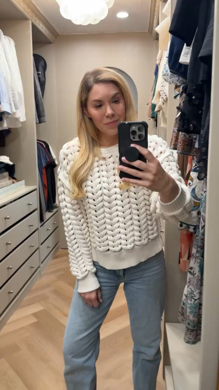 Cutest Target find!
Spring sweater
Sweater 
Jeans 
Agolde 

#LTKdayinmylife #LTKSeasonal