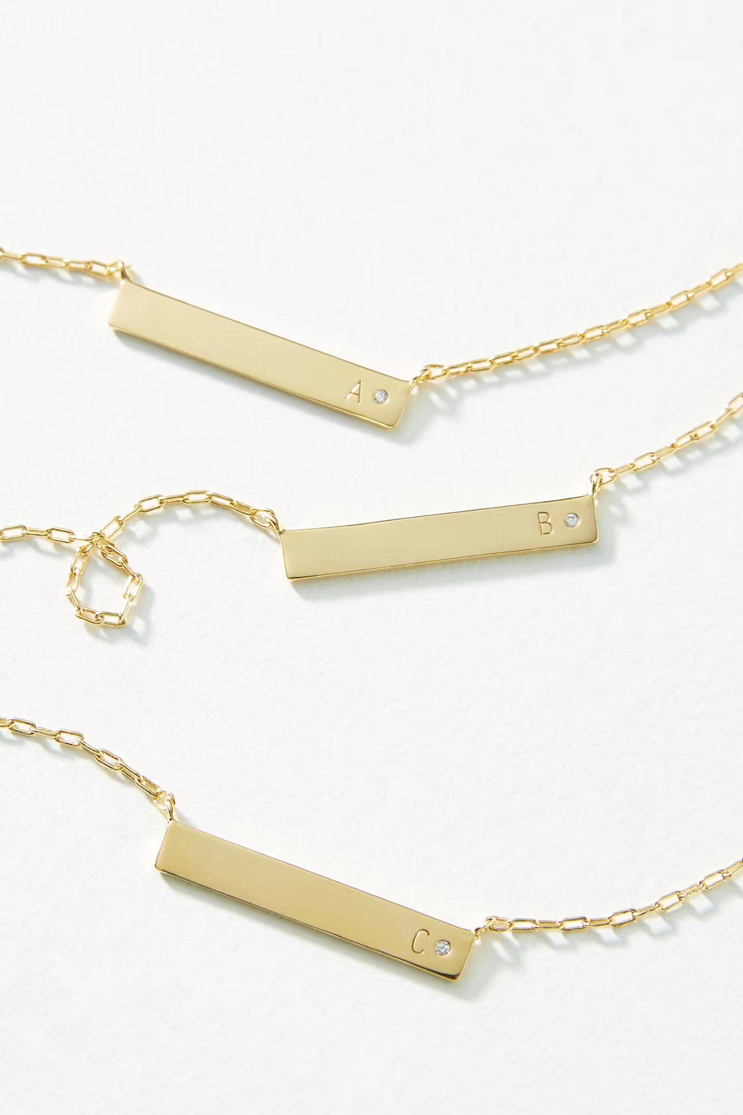 Monogram Bar Necklace | Anthropologie (US)