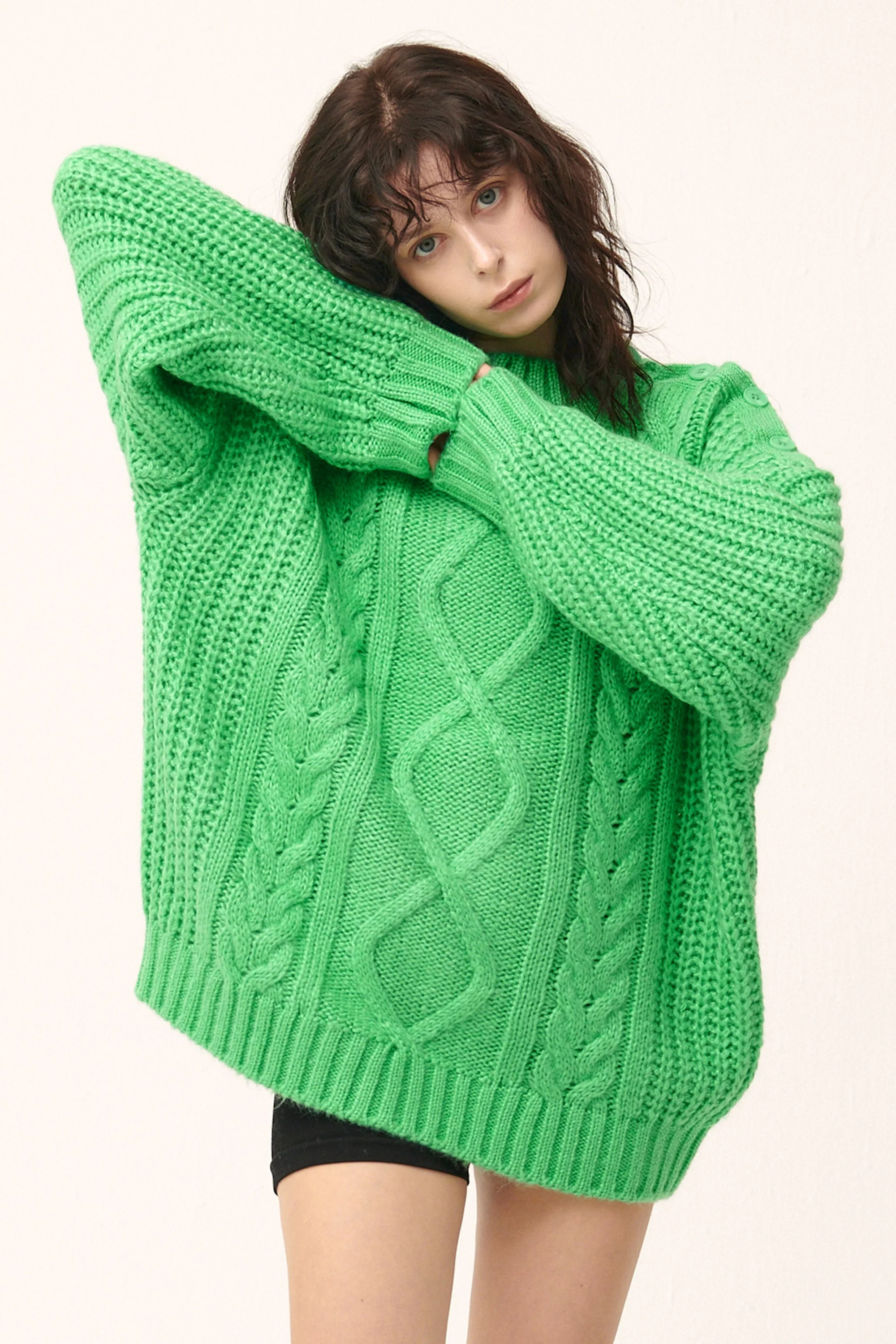 Avery Cable Sweater/Dress | Storets (Global)