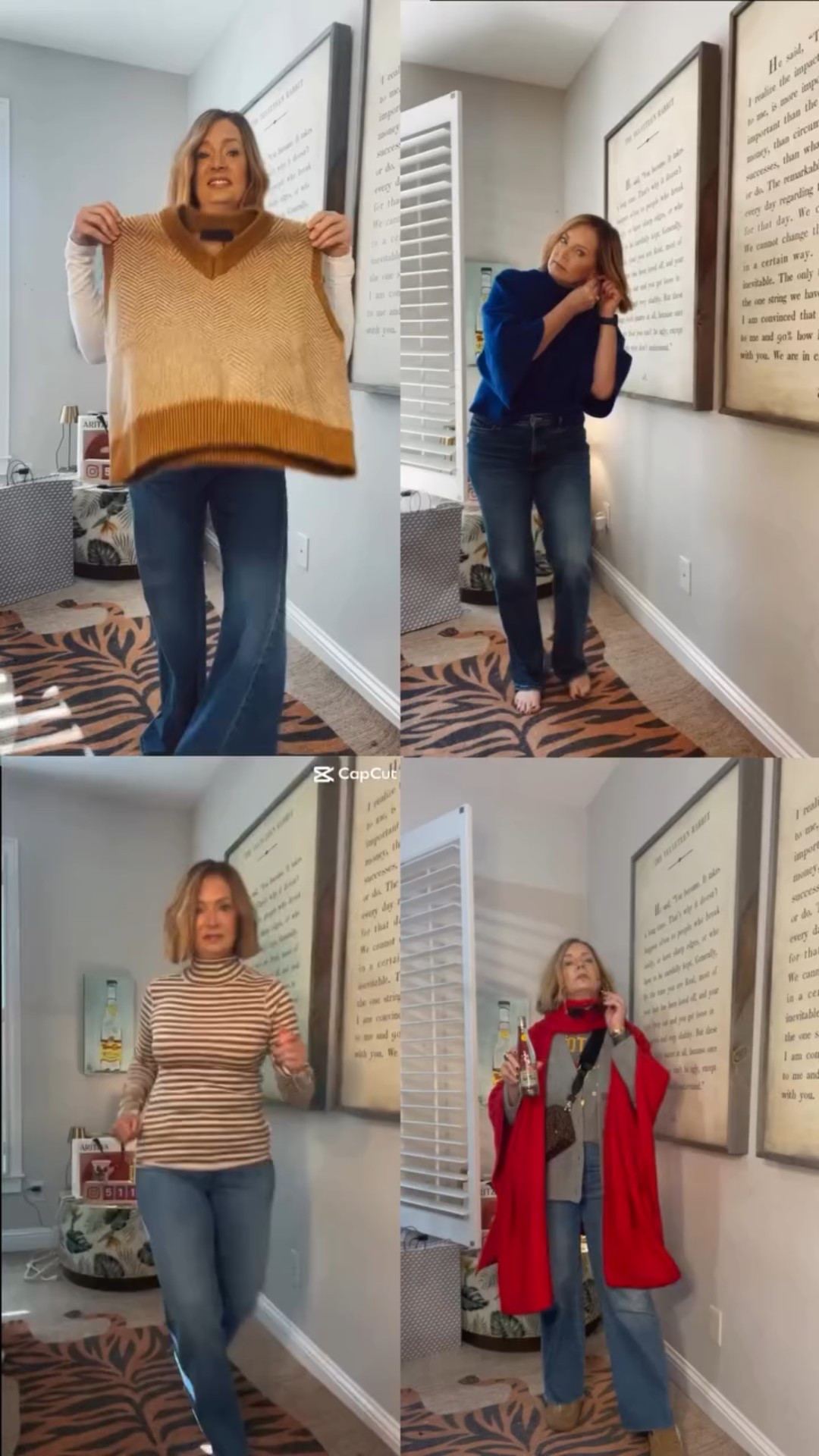 If you’re new here, this is your sign to stay ✨
Four quick clips = a peek into what you’ll see around here:

👖 Everyday outfits that actually work in real life
👟 Easy, wearable style (casual → elevated)
👜 Mix of investment pieces + Amazon finds
💬 Honest try-ons, GRWMs, and midlife style you can trust

I share what I actually wear, what’s worth the money, and how to feel confident getting dressed — especially over 40 & 50 🤍

If this looks like your vibe, hit follow and hang out with us 💫 - Jill

#midlifefashion #over50style #womenover40style #ageconfidentstyle #grwm #getreadywithme #everydayoutfits #realoutfitinspo #casualchicstyle #wearablefashion #elevatedcasual #modernwomenstyle #classicwithatwist #denimoutfits #outfitinspo #fashioninspo #amazonfashionfinds #affordablefashion #timelessstyle #capsulewardrobe #momstyle #lifestylefashion #confidenceinstyle #styleover40 #styleover50 #fashionreels #tryonreel